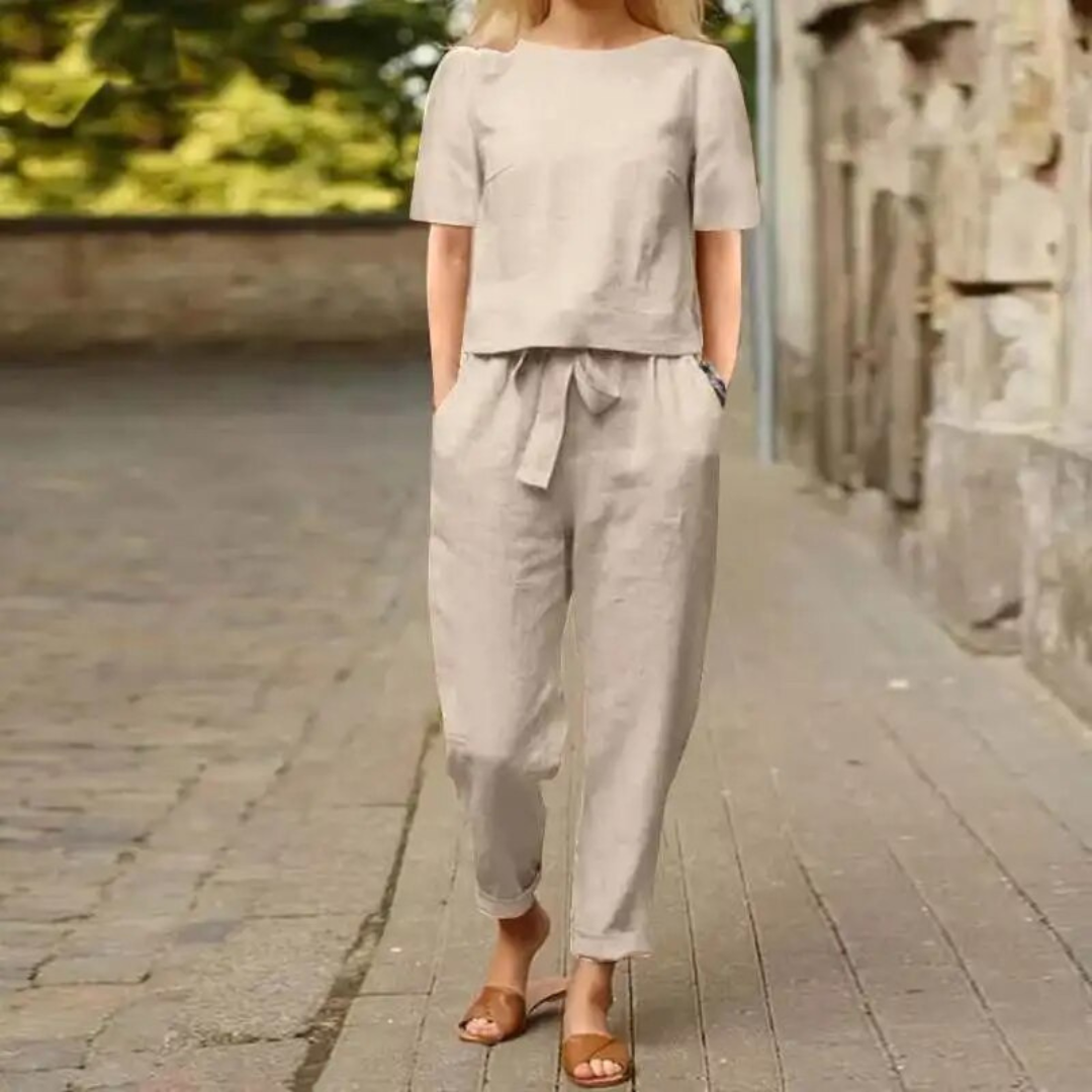 Hayden Odessa | Comfortable Linen Jumpsuit
