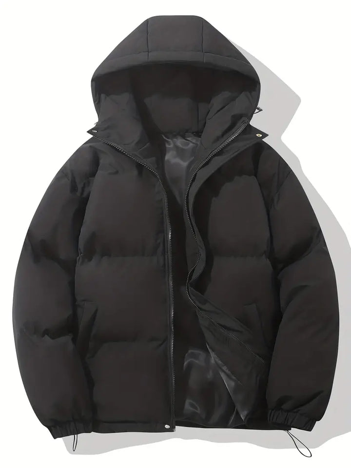 Women's Winter Puffer Jacket - Hooded Outerwear