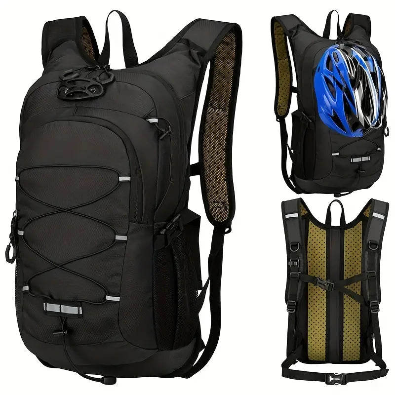Unisex Waterproof Cycling Backpack - Lightweight, Durable, and Organized