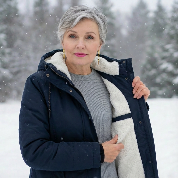 Aurora | Pikowana Kurtka Zimowa