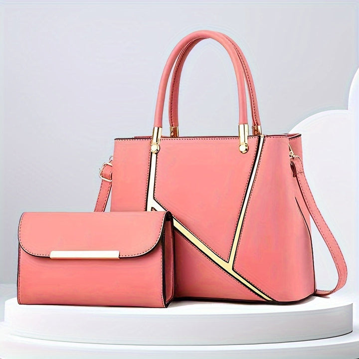 Women's Handbag Set - With Handle, with Clutch
