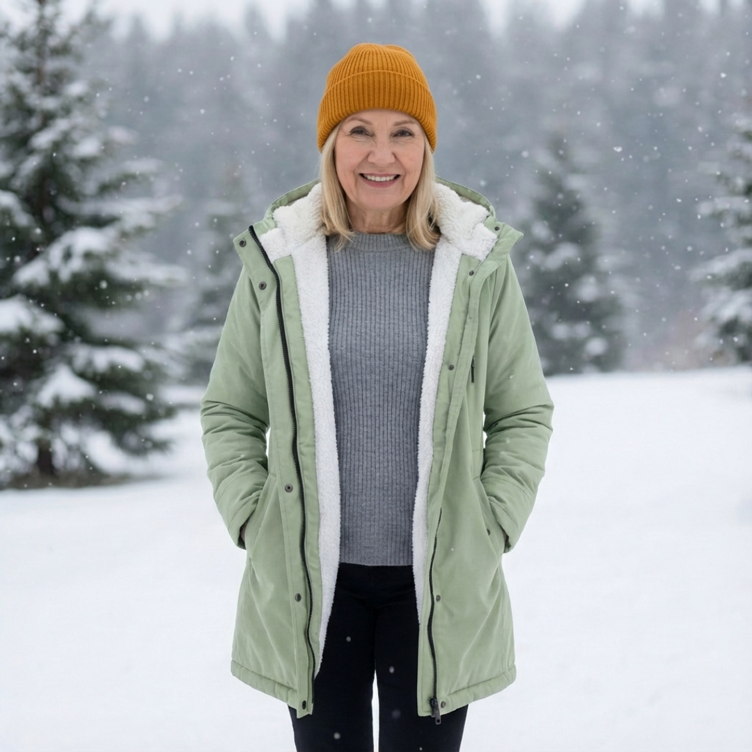 Aurora | Pikowana Kurtka Zimowa