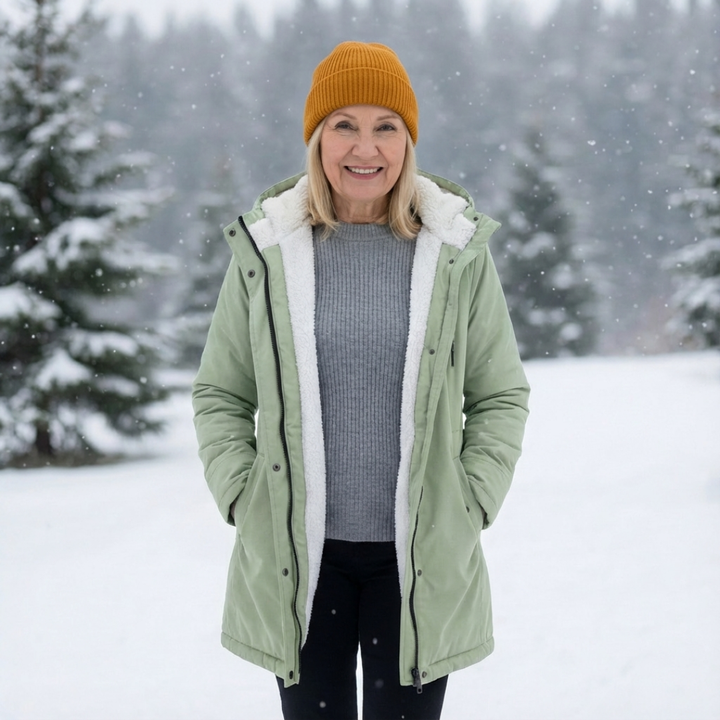 Aurora | Pikowana Kurtka Zimowa