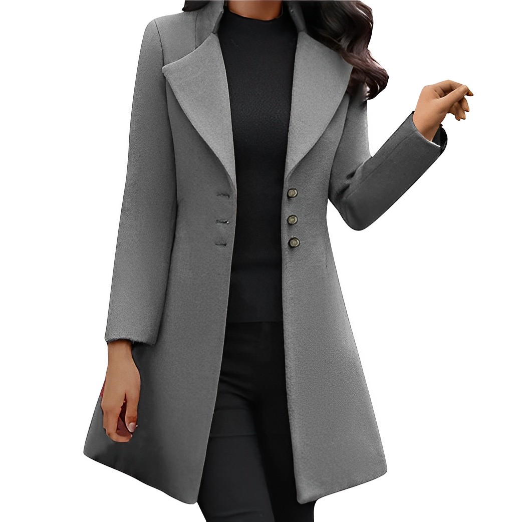 Women's Elegant Winter Coat - Stylish and Warm Outerwear