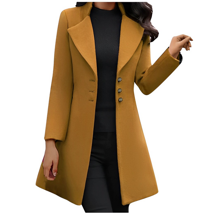 Women's Elegant Winter Coat - Stylish and Warm Outerwear