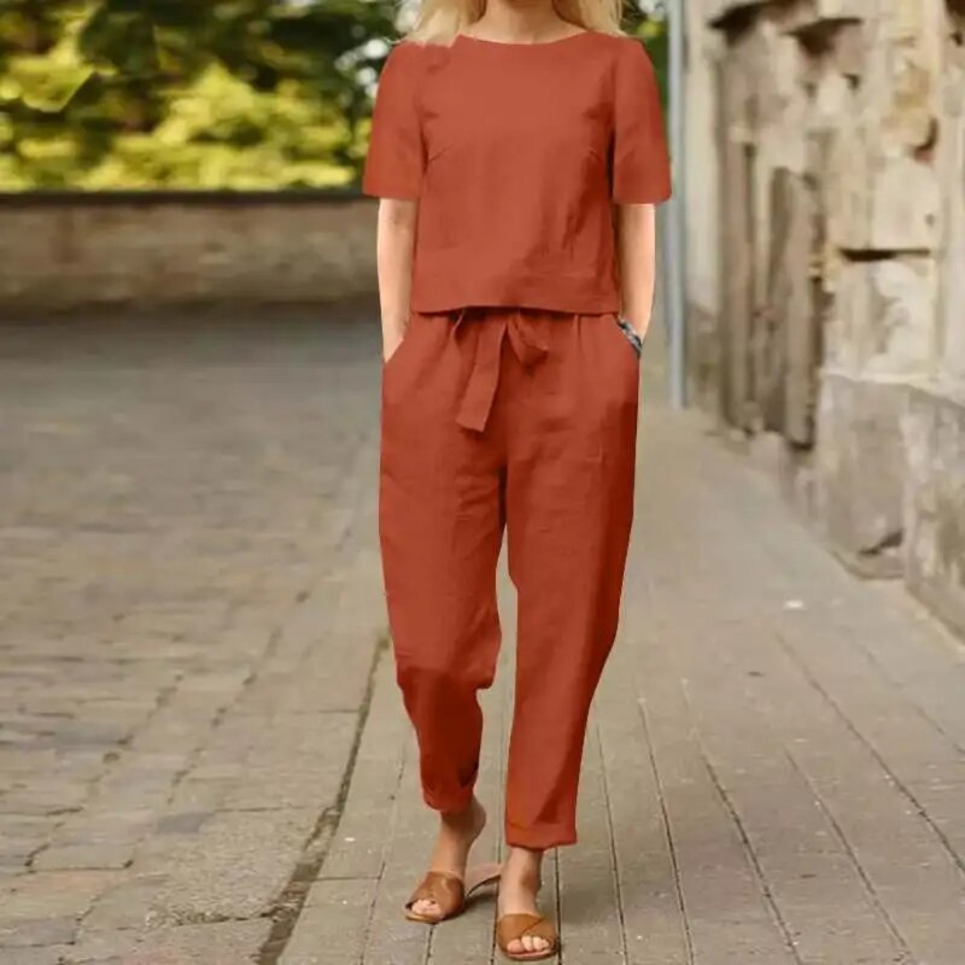 Hayden Odessa | Comfortable Linen Jumpsuit