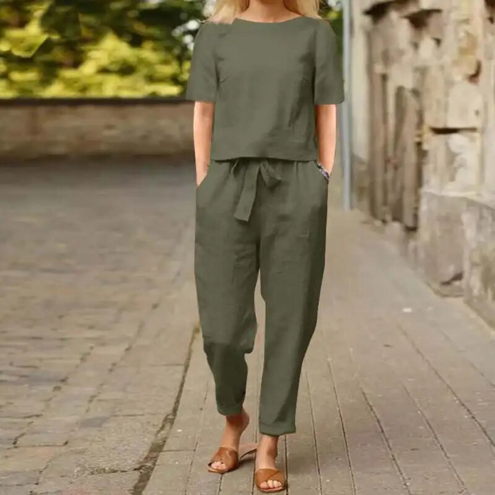 Hayden Odessa | Comfortable Linen Jumpsuit
