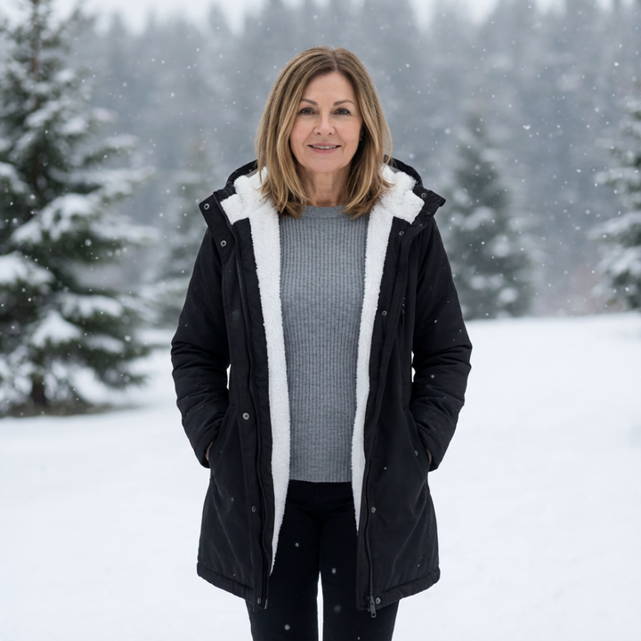 Aurora | Pikowana Kurtka Zimowa