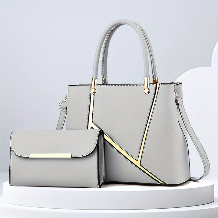 Women's Handbag Set - With Handle, with Clutch