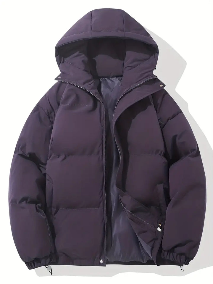 Women's Winter Puffer Jacket - Hooded Outerwear