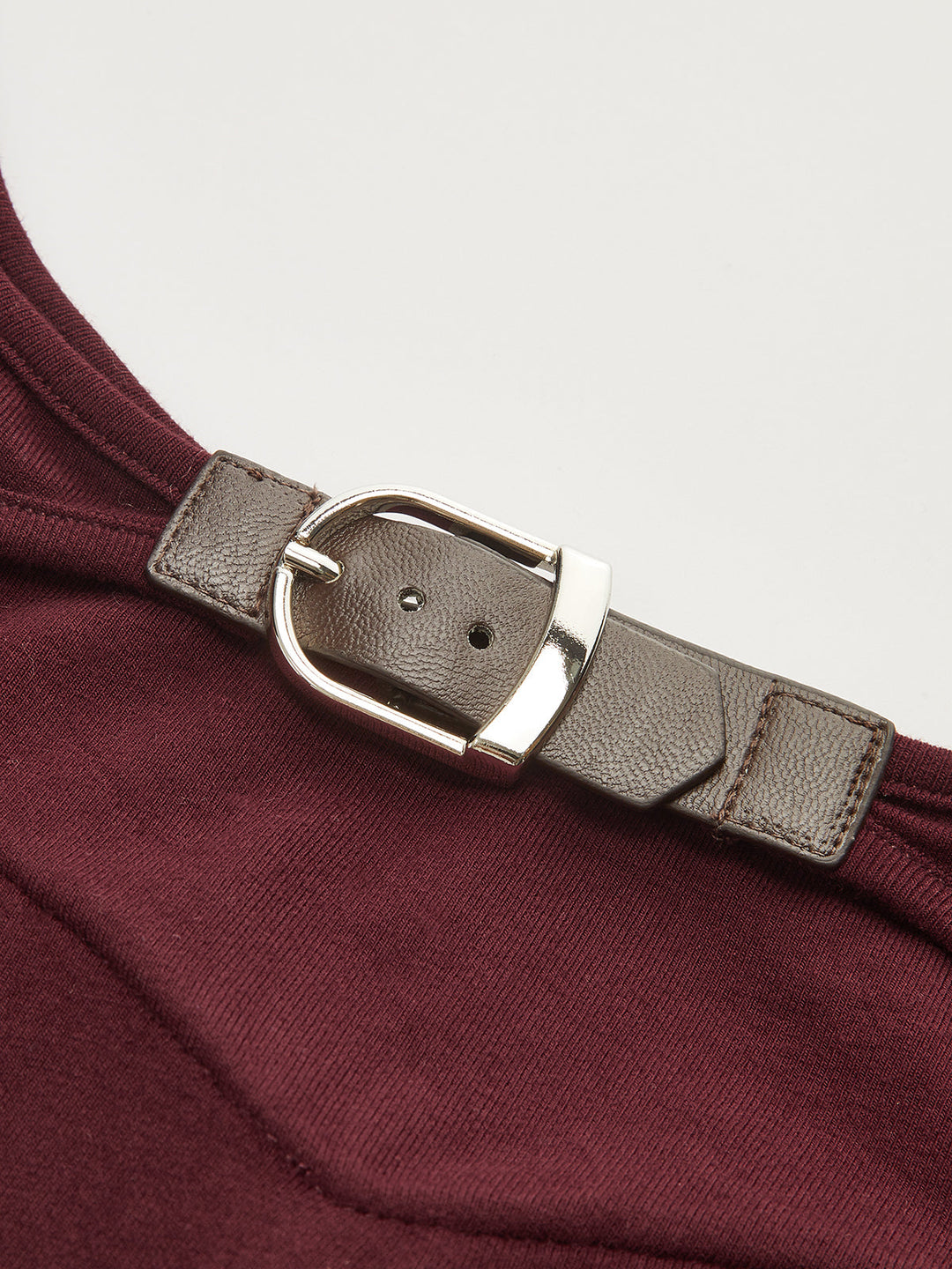 Body bez ramiączek z długim rękawem i zapięciem z tyłu