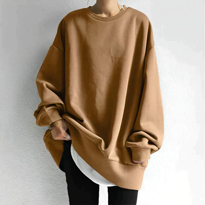 Women's Oversize Sweater - Long Sleeve