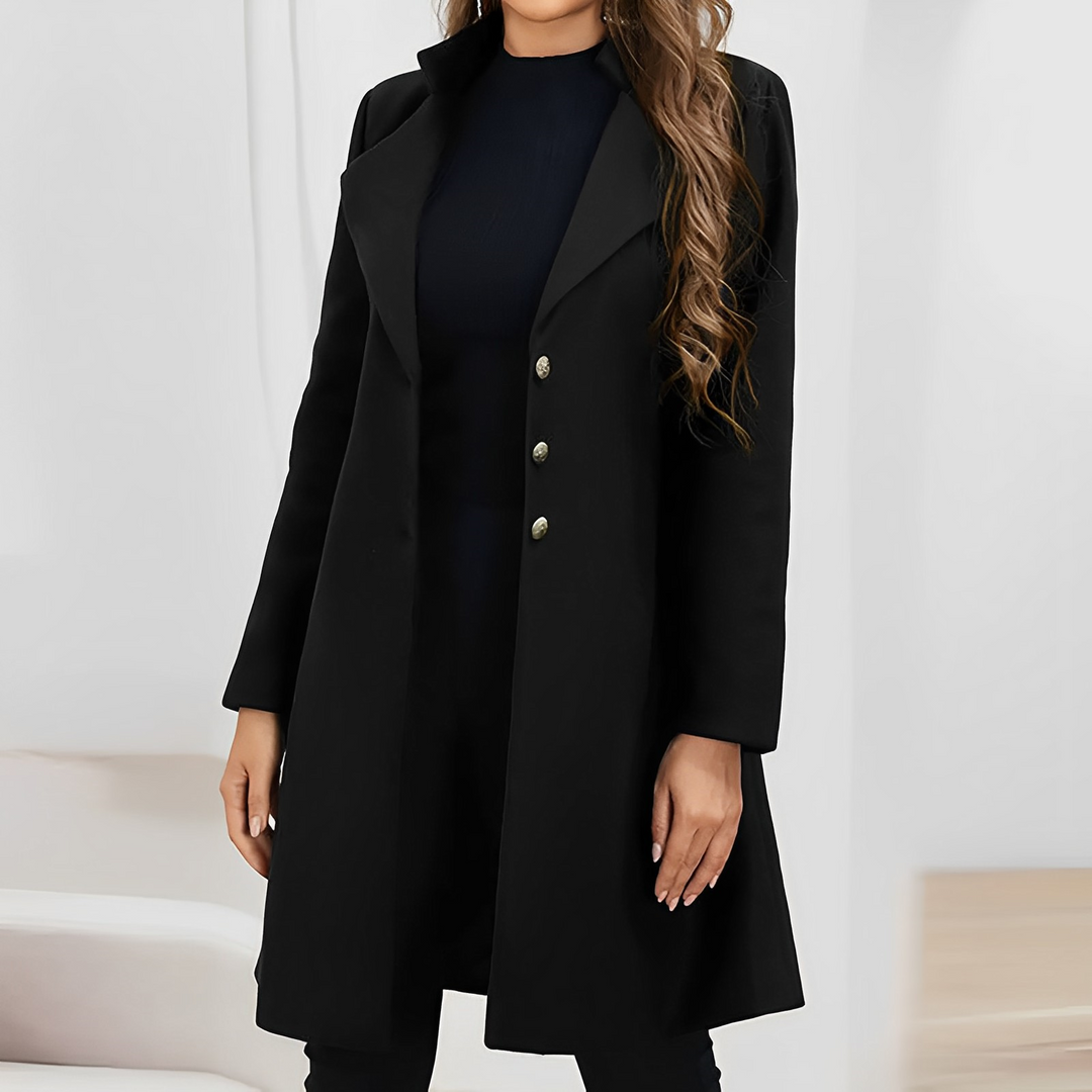 Women's Elegant Winter Coat - Stylish and Warm Outerwear