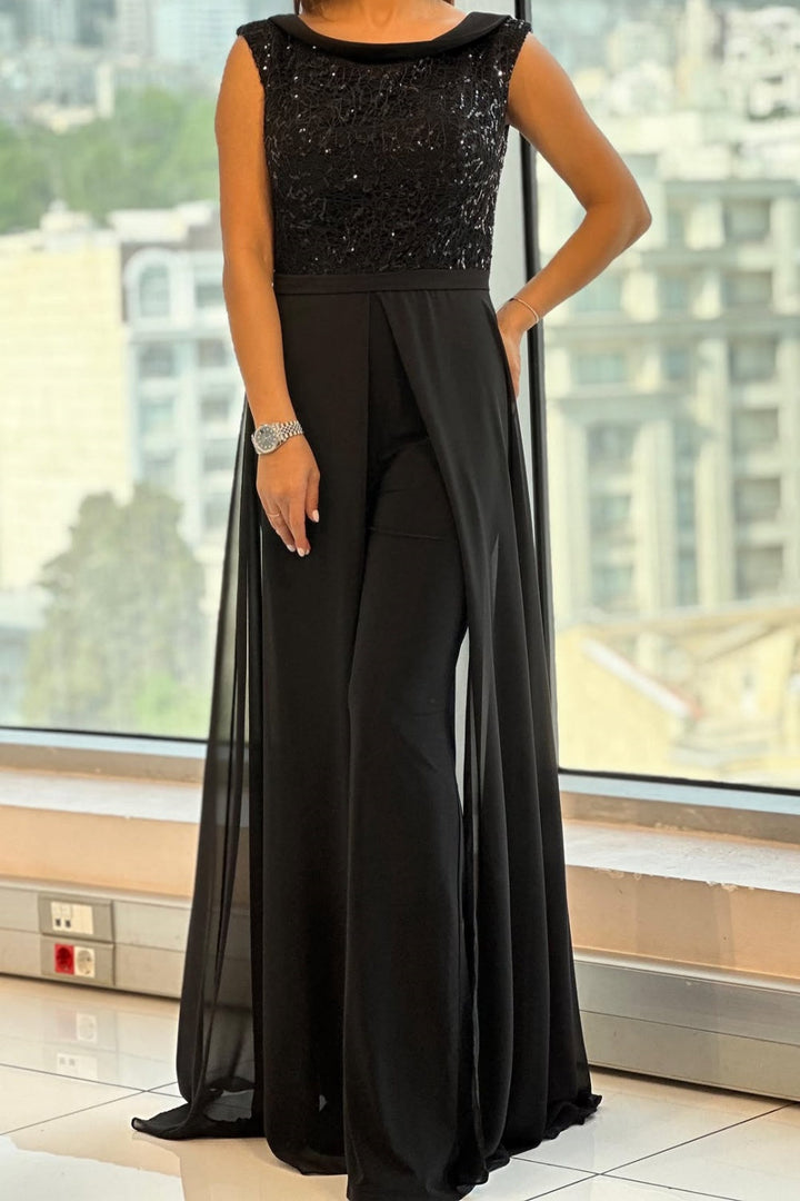 Louna | Stylowy kombinezon bez rękawów