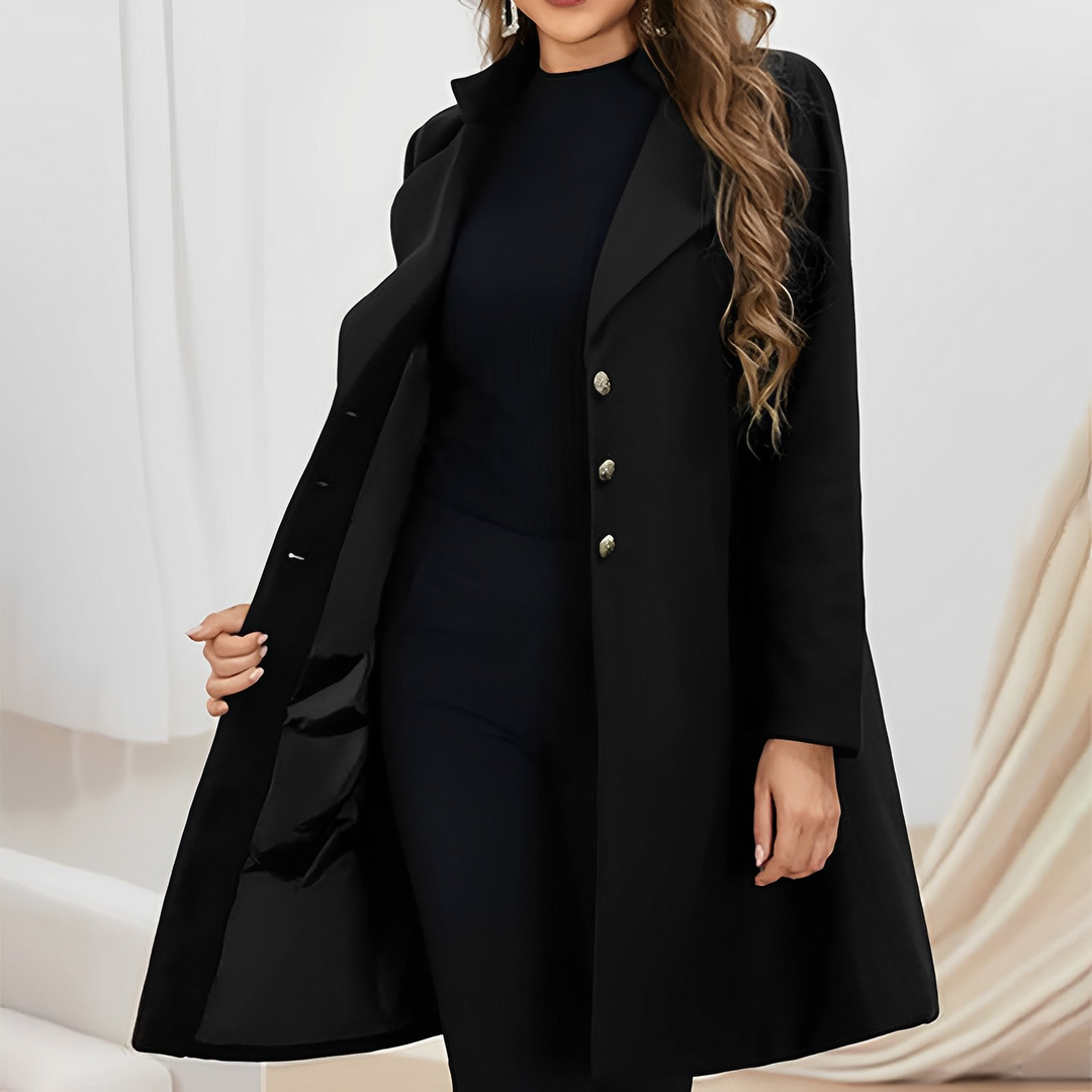 Women's Elegant Winter Coat - Stylish and Warm Outerwear