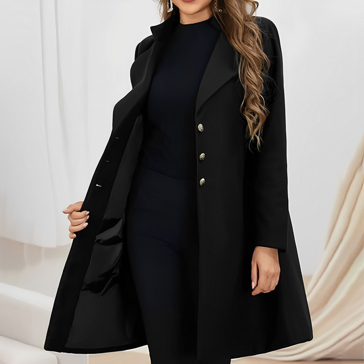 Women's Elegant Winter Coat - Stylish and Warm Outerwear