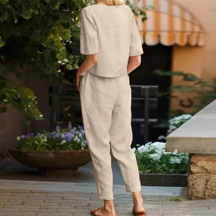 Hayden Odessa | Comfortable Linen Jumpsuit