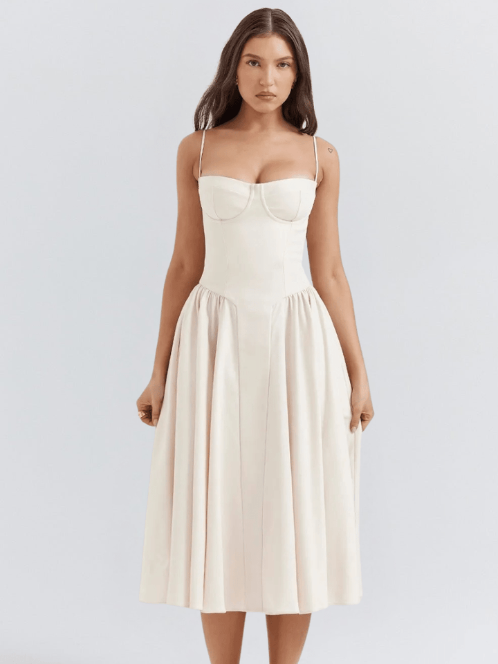 Valentine | Elegante Retro Midi-Jurk