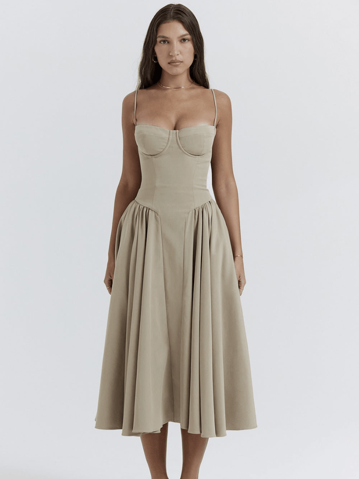 Valentine | Elegante Retro Midi-Jurk