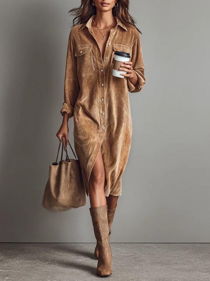 Lova | Moderne jurk met relaxte pasvorm